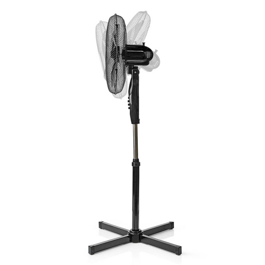 Ventilador de pie negro Nedis FNST14CBK40