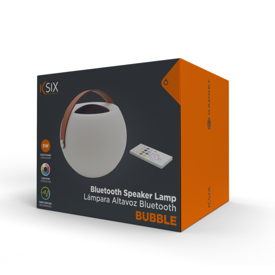 Altavoz inalámbrico KSIX BXLAMP01 Blanco