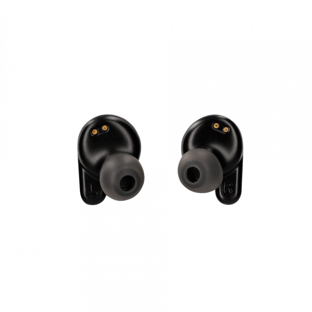 Auriculares inalámbricos Satellite Ksix, True Wireless, Autonomía 5+15h, Superficie táctil, Ergonómicos, Negro BXTW06N