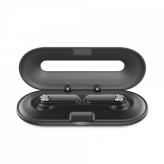 Auriculares inalámbricos KSIX BXTW05N. Bluetooth. Negro