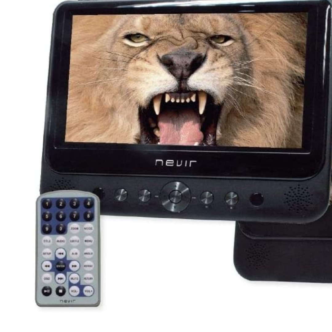 DVD PORTATIL NEVIR 9" NVR2777 Doble Pantalla
