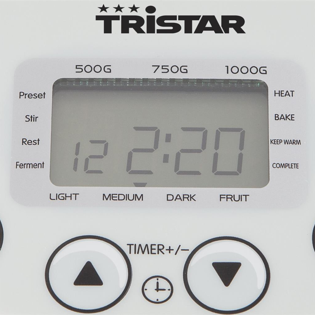 Panificadora Tristar BM-4586. Hacer pan