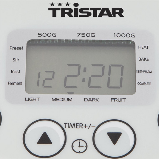 Panificadora Tristar BM-4586. Hacer pan