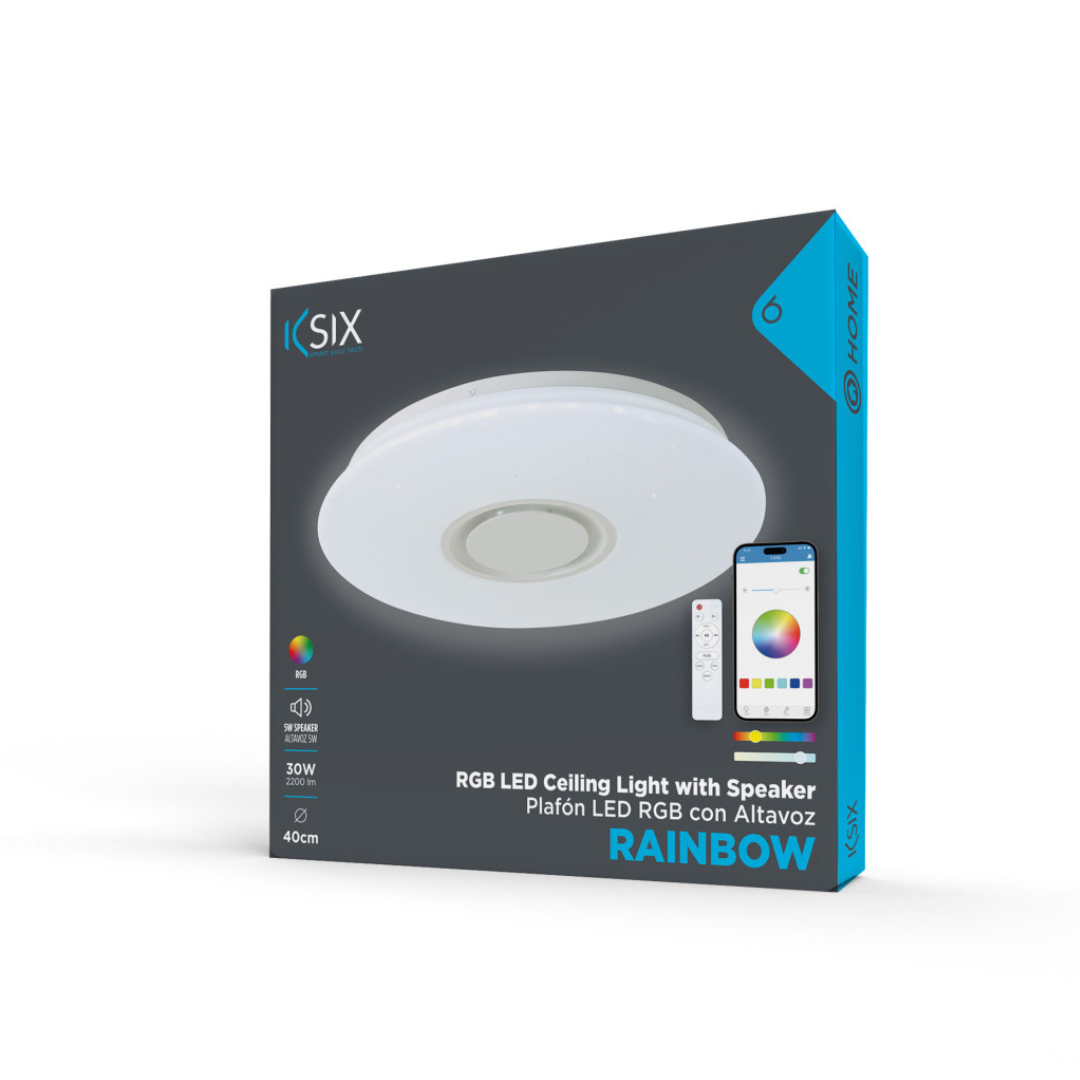 Plafón LED Rainbow KSIX