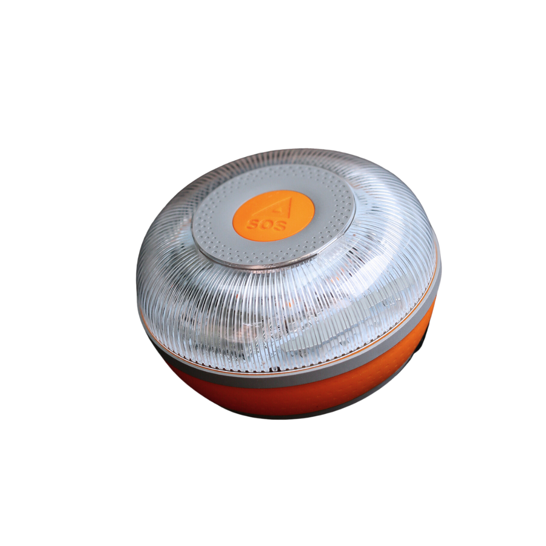 Baliza de emergencia Flashled SOS conectada con la DGT