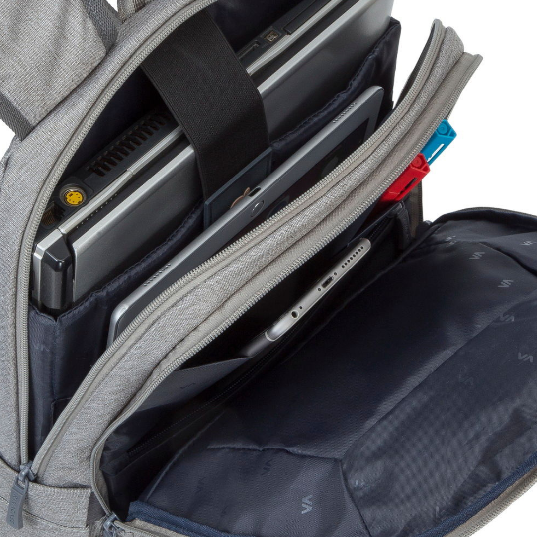 RIVACASE 7760  Suzuka Mochila 15,6" Gris claro