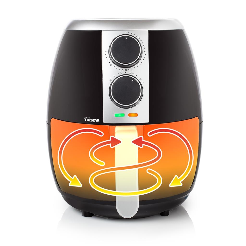 Freidora de Aire TRISTAR Fr-6989, sin aceite.